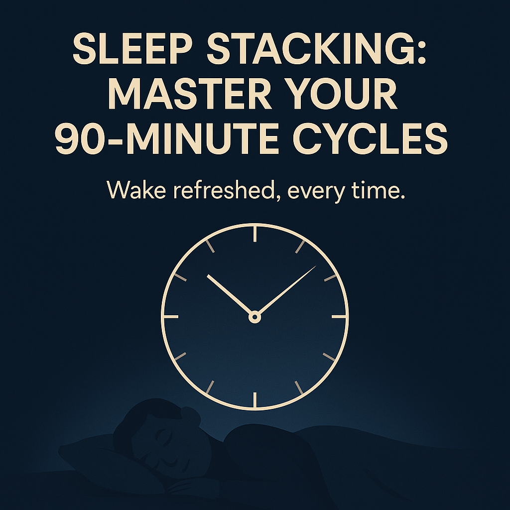 Sleep Stacking: The 90-Minute Rule That Transforms Your&nbsp;Mornings